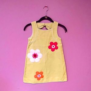 Gymboree green girls dress